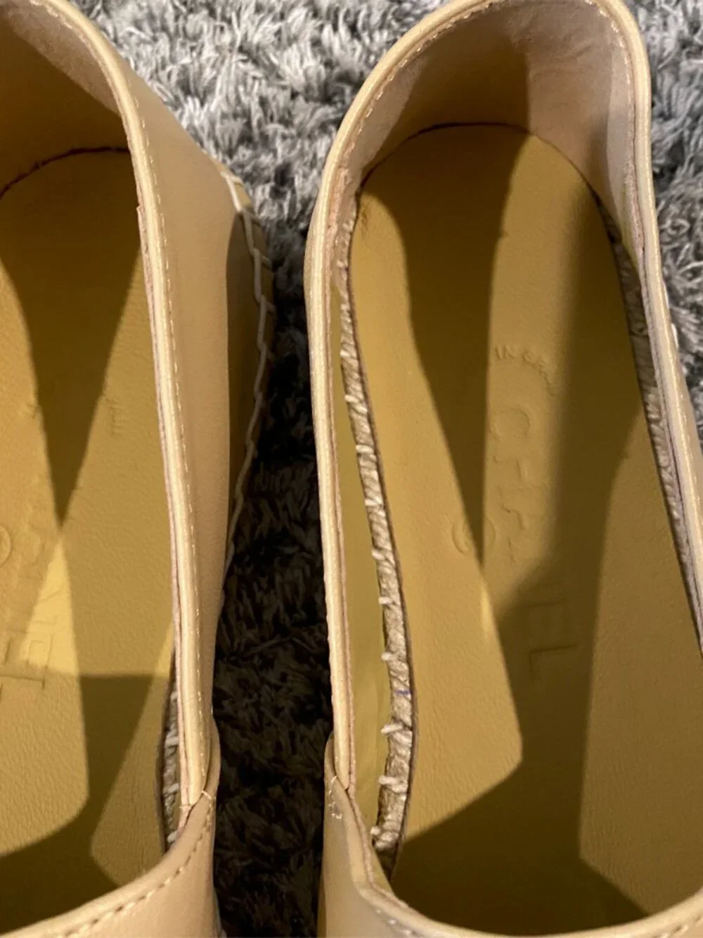 Chanel Lambskin Espadrilles